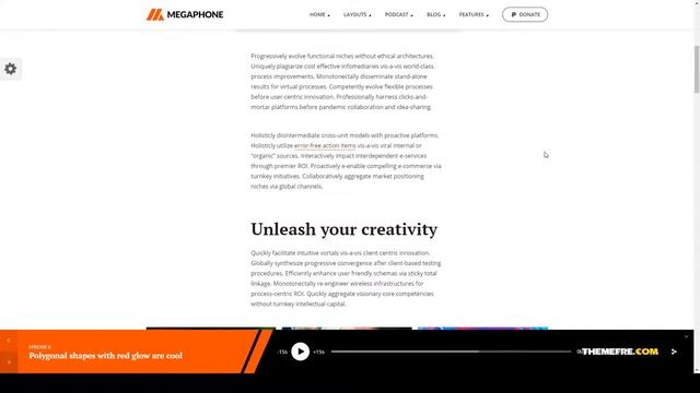 Maijima - Audio Podcast WordPress Theme 11 audio wordpress theme смотреть онлайн