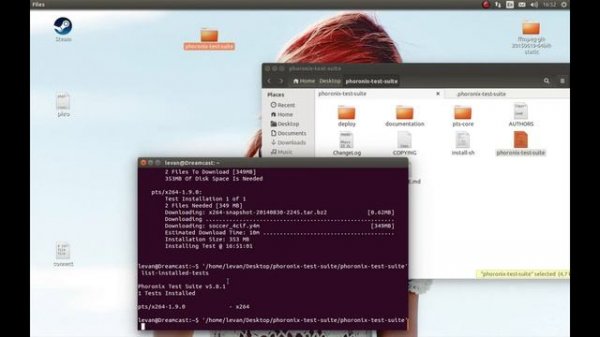 Phoronix Test Suite Linux/Ubuntu Installation