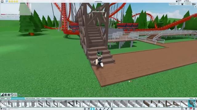 Theme Park Tycoon 2 BUT you CAN'T Jump... смотреть онлайн