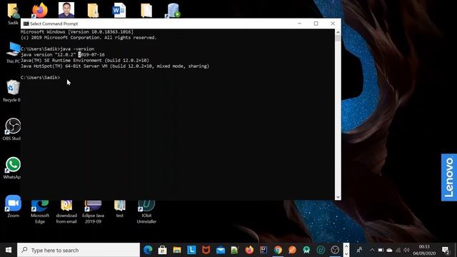 How to Compile and Run Java Program from Command Prompt || Command Line .. Bangla video смотреть онлайн