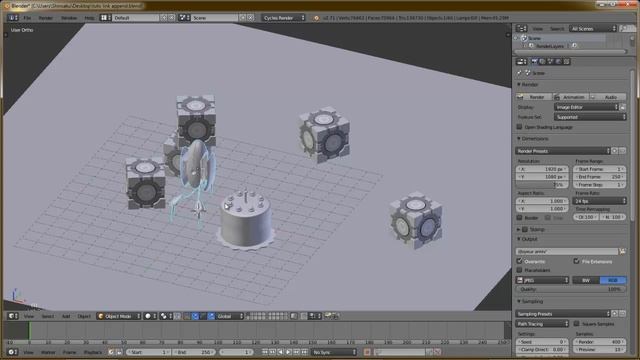 Option Link et Append de Blender смотреть онлайн