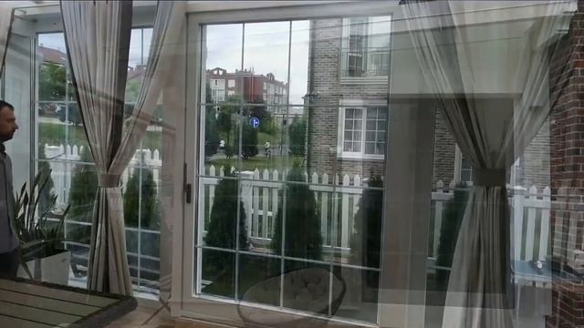 Веранда со стеклянной крышей смотреть онлайн