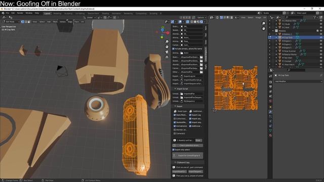 Blender to Unreal Lightmap Fix смотреть онлайн