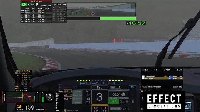 Paul Busby - Nordschleife VLN - 7:53.999 - Porsche 992 Cup - cockpit with input telemetry смотреть онлайн