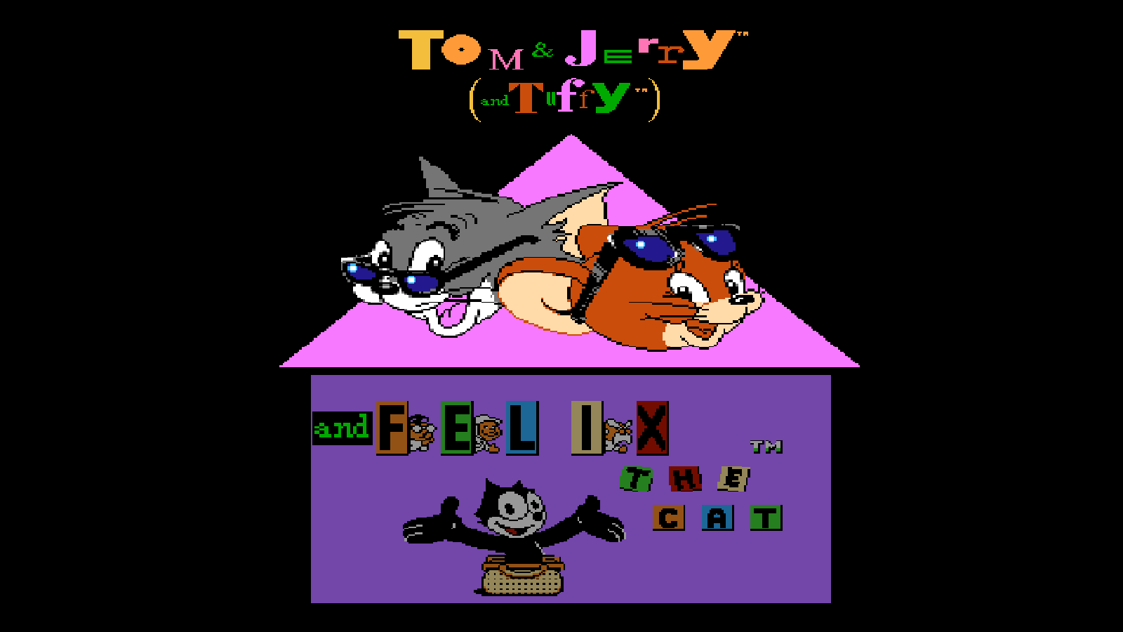 Tom & Jerry _ Felix the Cat (8-битные игры из детства) смотреть онлайн