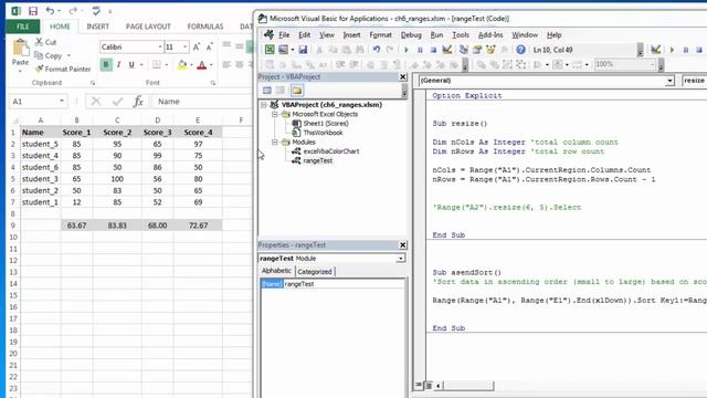 Using .Resize in Excel 2013 VBA смотреть онлайн