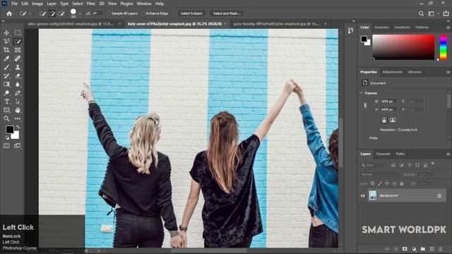 14 - Adobe Photoshop | Object Selection Tool in Urdu / हिंदी смотреть онлайн