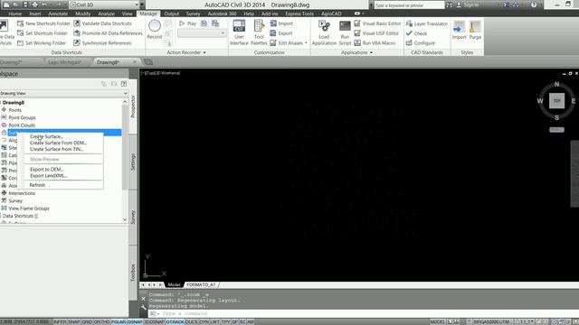 AutoCAD Civil 3D 2014 - 10 Surface Drawing Objects and Import Templates смотреть онлайн