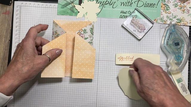 Very Simple zig Zag Gatefold Card using Hand Penned DSP смотреть онлайн