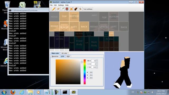 Como crear e instalar skins para minecraft 1.2.5 смотреть онлайн