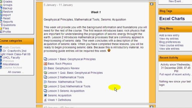 Good Moodle Course Example смотреть онлайн