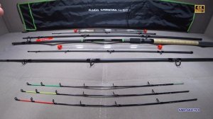 Обзор всей линейки фидерных удилищ Kaida SUPERNATURAL Feeder, тест до 160 и 180 гр.