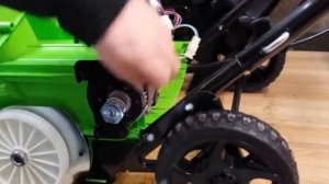 40V Greenworks Snowthrower Motor replacement How to