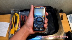 DO NOT BUY - ANENG AN 8008 / 8009 multimeter multitester