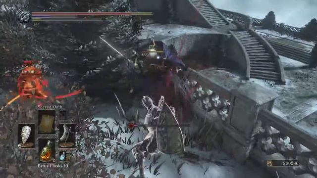 DARK SOULS 3 when someone likes to spam running attacks, use cestus смотреть онлайн