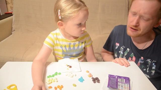 Джелли белли ужасные вкусы! Jelly belly bean boozled. смотреть онлайн