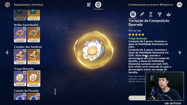 PRÉ-BUILD DA CHIORI - Melhores Armas, Artefatos, Talentos + [GENSHIN IMPACT] смотреть онлайн