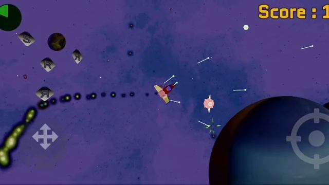 Space Game game play ( 2D space endless shooter) смотреть онлайн