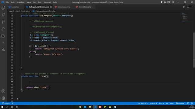 10- Laravel 7 : E-commerce - Send Model Data from Controller to view - بالدارجة التونسيّة смотреть онлайн