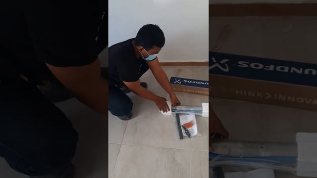 unboxing Grundfos submersible pompa sumur SQ 2-55 смотреть онлайн