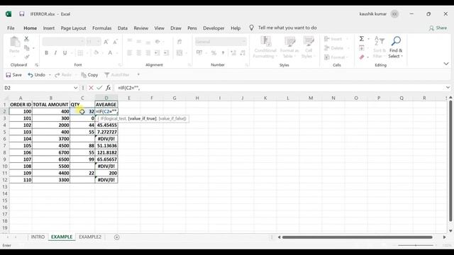 How To Use The IFERROR Function In Excel || MICROSOFT EXCEL смотреть онлайн