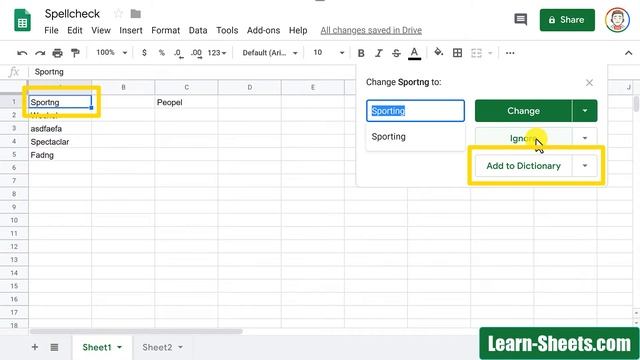 How to Use Spell Check with Google Sheets смотреть онлайн