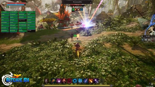 Ashes of Creation MMORPG - 100v100 Castle Siege Gameplay (DEFENSE) // ALPHA 1 GAMEPLAY смотреть онлайн