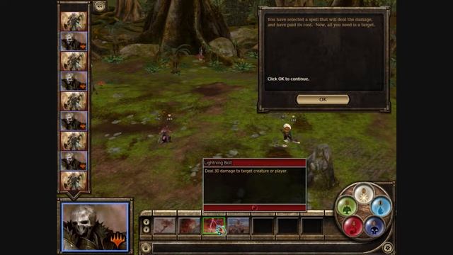 Magic The Gathering Tactics: Tutorial Ch3 смотреть онлайн