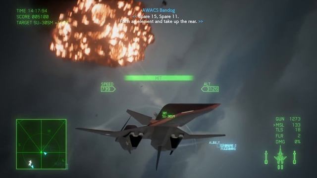 Ace Combat 7: Skies Unknown (ADF-01 FALKEN) Mission 7 l First Contact |_＃) 彡☆ смотреть онлайн