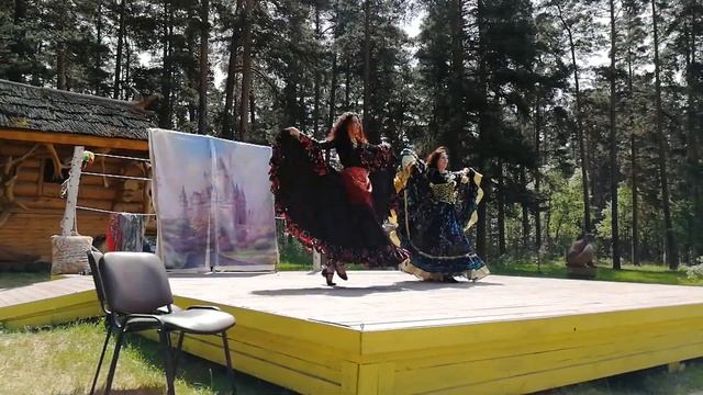 Цыганский танец "Прэ почта". Школа танцев "Экспромт" СПб. смотреть онлайн