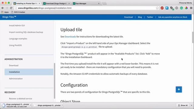 Dingo PostgreSQL for Pivotal Cloud Foundry смотреть онлайн