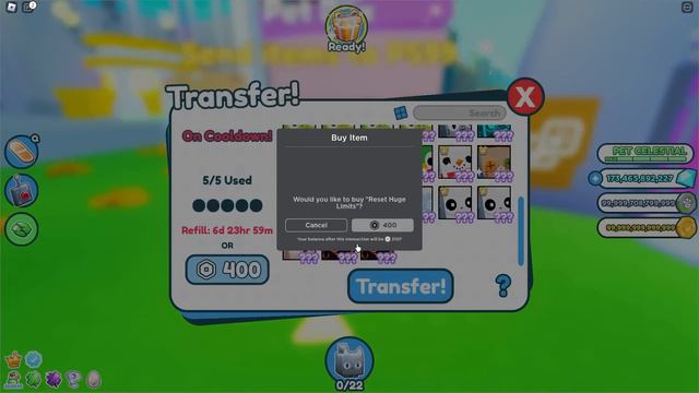 Spending $14,500 ROBUX transferring Pets to Pet Simulator 99 смотреть онлайн