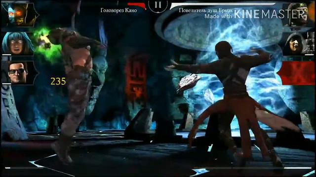 Герой набора "Испытание" ЧЕЛЕНДЖ! Проходим босса Шиннока | MKX mobile смотреть онлайн