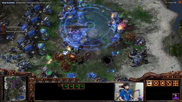 Lurker drop against Terran l StarCraft 2: Legacy of the Void l Crank смотреть онлайн