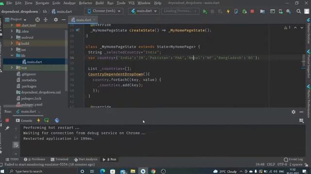 Dependent multilevel dropdown in flutter |Part-1 смотреть онлайн