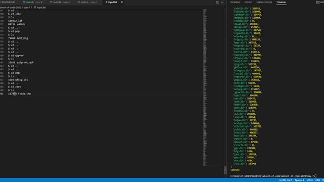 Advent of Code 2022: Day 7 - No Space Left On Device [Typescript] (Failed Attempt) смотреть онлайн