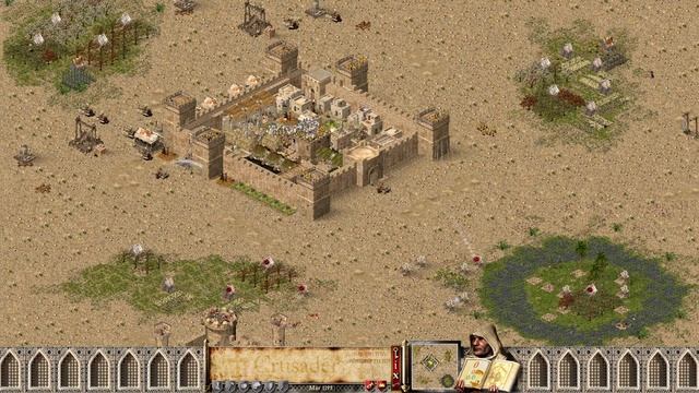 Stronghold Crusader - Spectacular AI Battles #076: Marshall & Abbot vs. Emir & Nizar смотреть онлайн