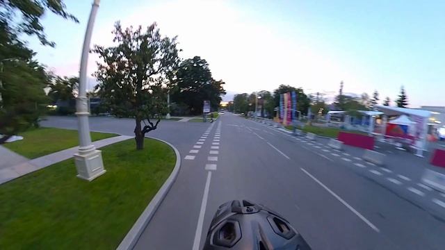 MSK Electric scooter, покатушки на электросамокате по Москве, падение на электросамокате. смотреть онлайн