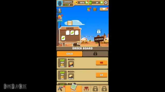 Wild West: Explore Shoot Trade (by PeakX Games) iOS/Android Gameplay Video смотреть онлайн