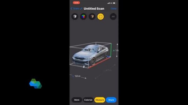 Iphone 12 pro Lidar Scanner Make Clone