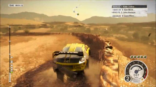 AMD 6850 Dirt 2 GamePlay смотреть онлайн