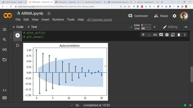 ARMA Model in Python смотреть онлайн