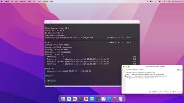 Additional Setups - How to Transform Your KDE Plasma Look Like macOS смотреть онлайн