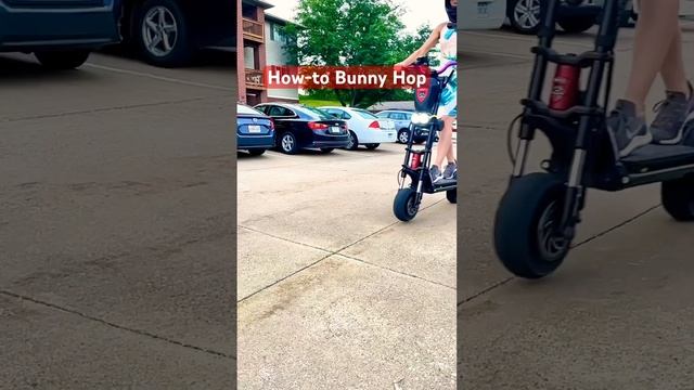 How-to Bunny Hop a HyperScooter ?? @Jordynmoves смотреть онлайн