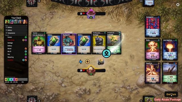 SUR5 - Early Access gameplay (Counter Deck Building Game) смотреть онлайн