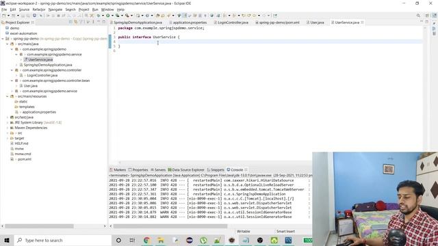 3/5 | Database Set Up | Login/Sign-in using Spring Boot | REST | JSP | Bootstrap | Java | CRUD смотреть онлайн