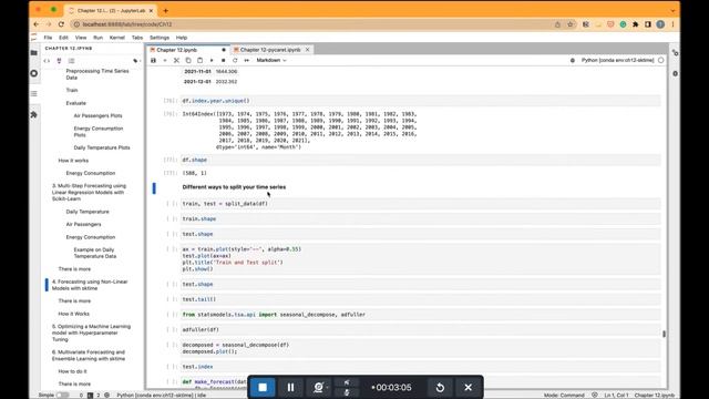 Time Series Analysis with Python Cookbook | 12. Forecasting Using Supervised Machine Learning Part- смотреть онлайн