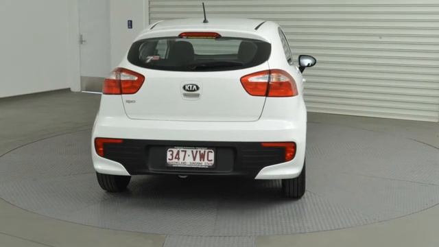 2015 Kia Rio UB MY15 S White 4 Speed Sports Automatic Hatchback смотреть онлайн