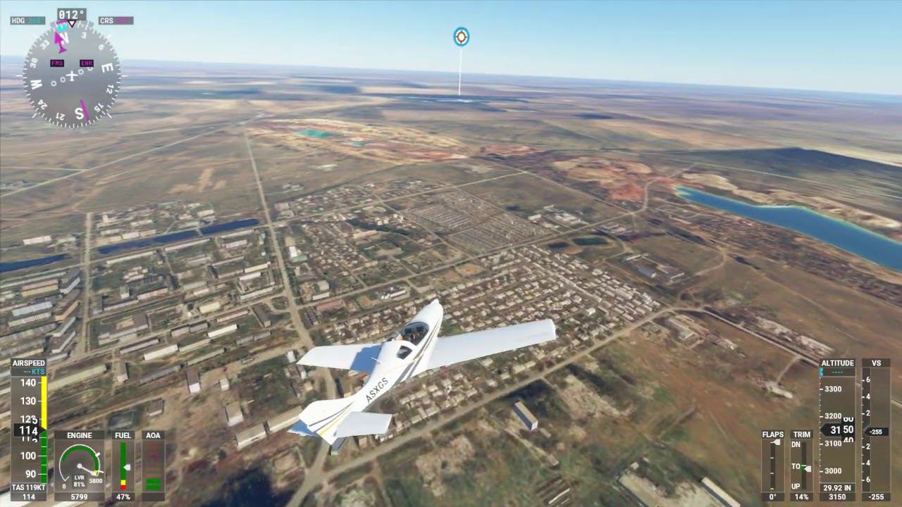 (PC) Microsoft Flight Simulator 2020 Казахстан Аркалык смотреть онлайн