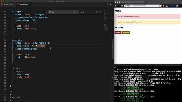 # 5 - Sass Variables - Learn Sass to Reduce CSS Code Repetition смотреть онлайн
